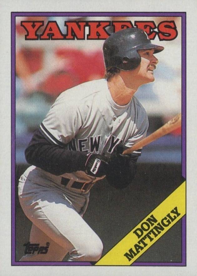 1988 Topps Don Mattingly #300 Baseball Card