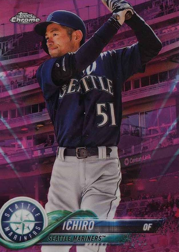 2018 Topps Chrome Update Ichiro Suzuki #HMT45 Baseball Card