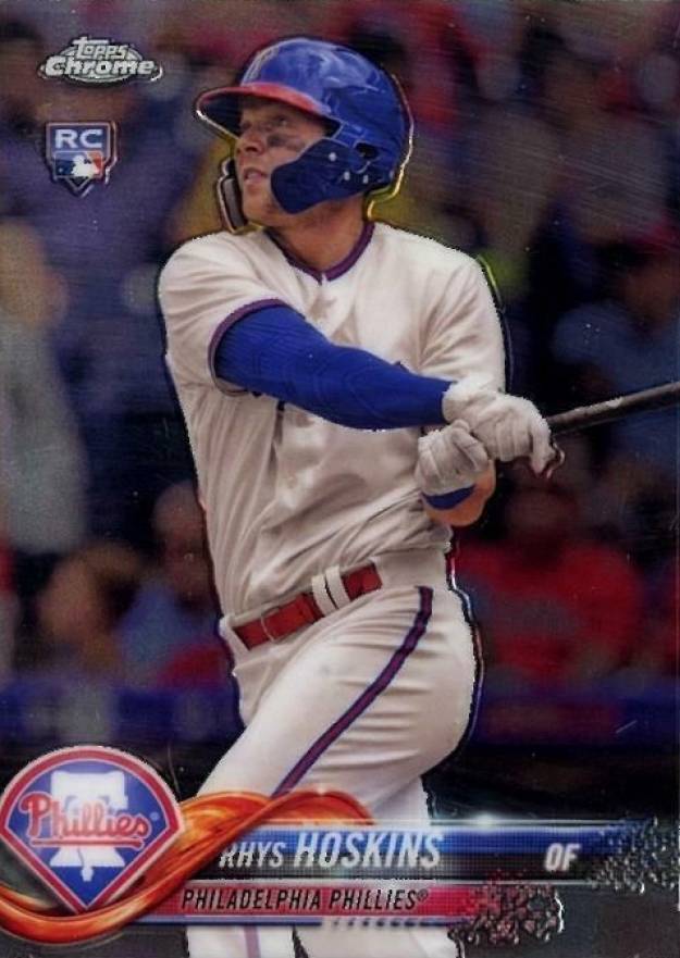 2018 Topps Chrome Update Rhys Hoskins #HMT28 Baseball Card
