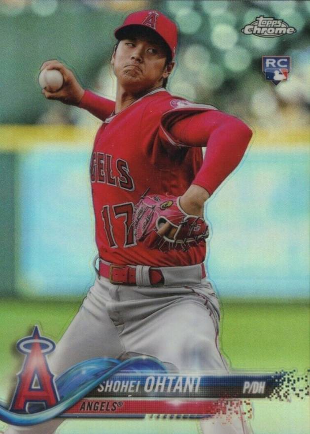 2018 Topps Chrome Update Shohei Ohtani #HMT1 Baseball Card