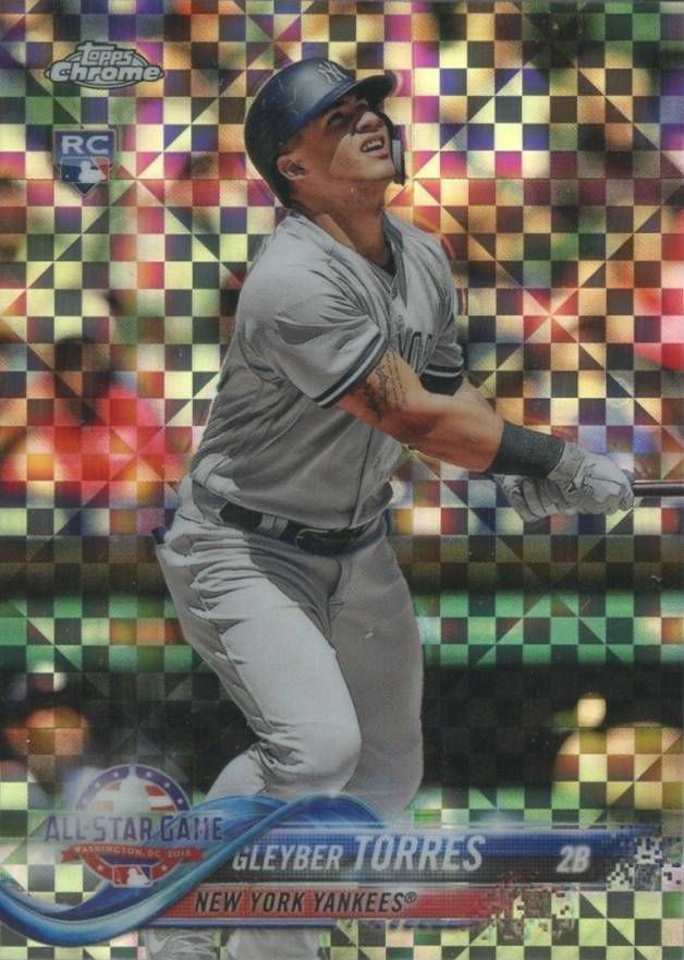 2018 Topps Chrome Update Gleyber Torres #HMT80 Baseball Card