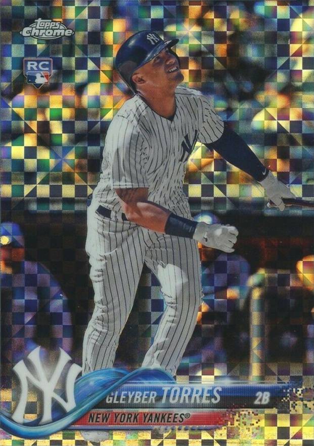 2018 Topps Chrome Update Gleyber Torres #HMT9 Baseball Card