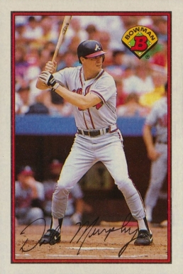 1989 Bowman Dale Murphy #276 Baseball Card