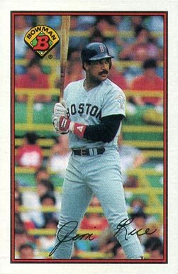1989 Bowman Jim Rice #33 Baseball Card