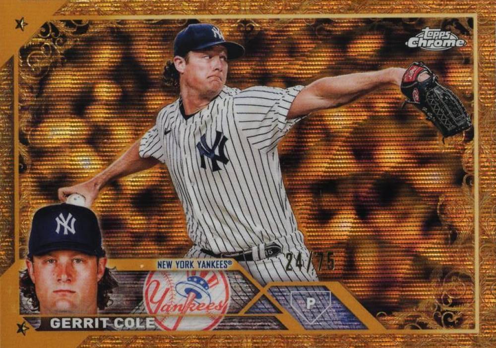 2023 Topps Gilded Collection Gerrit Cole #97 Baseball Card