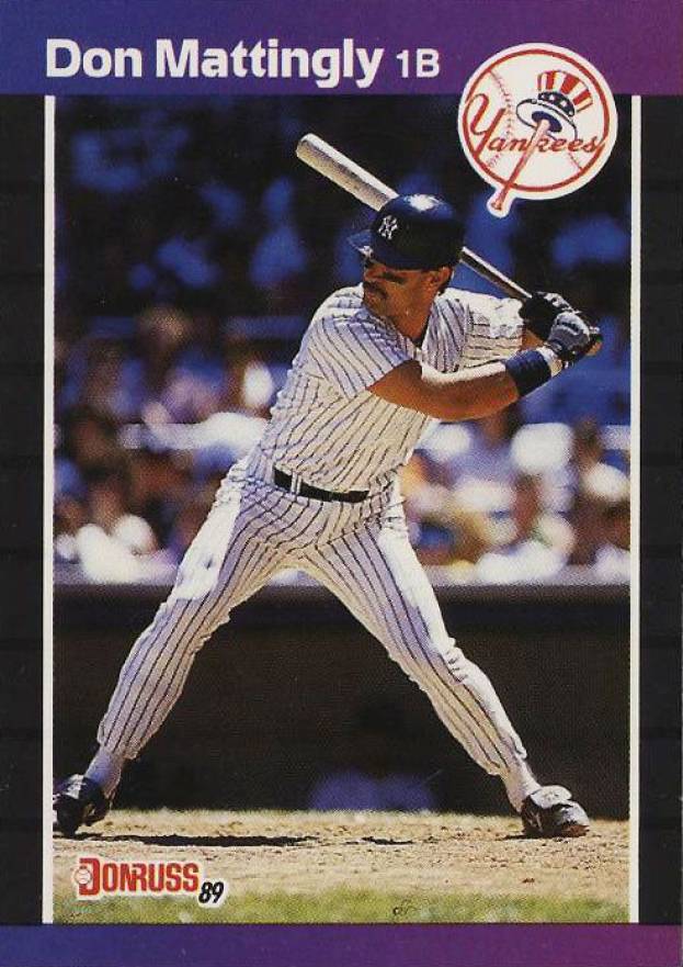 1989 Donruss Don Mattingly #74 Baseball Card