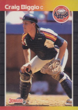 1989 Donruss Craig Biggio #561 Baseball Card
