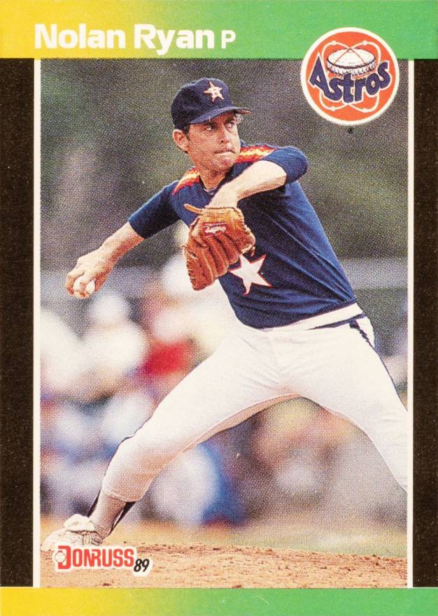 1989 Donruss Nolan Ryan #154 Baseball Card