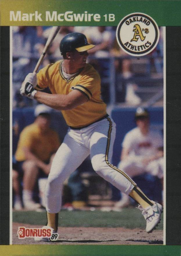 1989 Donruss Mark McGwire #95 Baseball Card