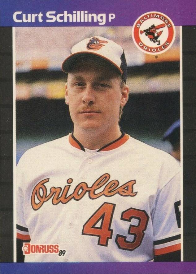 1989 Donruss Curt Schilling #635 Baseball Card