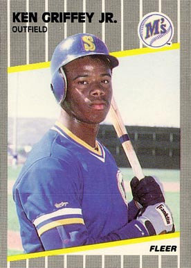 1989 Fleer Glossy Ken Griffey Jr. #548 Baseball Card