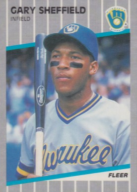 1989 Fleer Gary Sheffield #196 Baseball Card