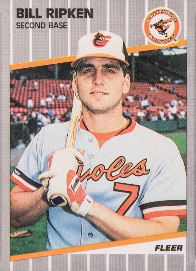 1989 Fleer Bill Ripken #616bb Baseball Card