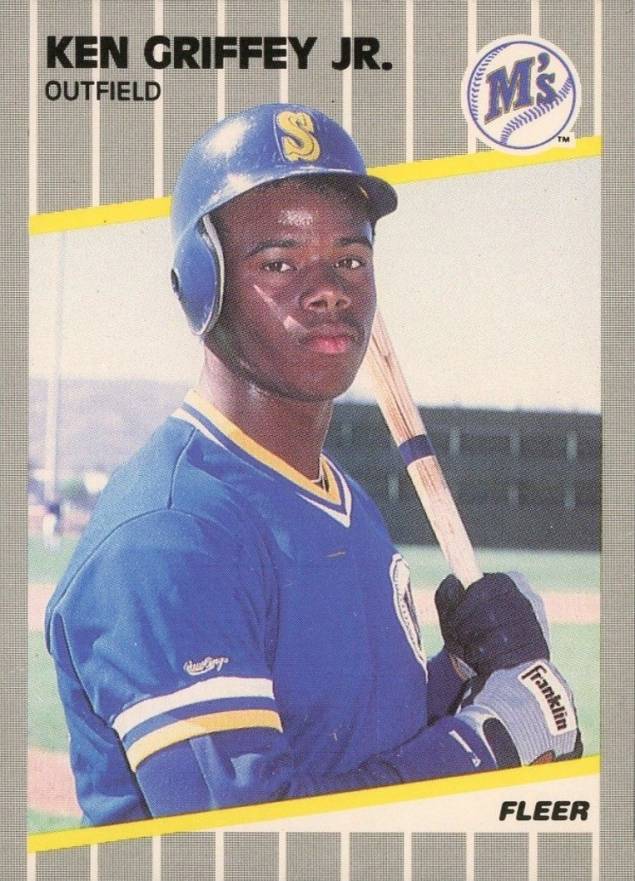 1989 Fleer Ken Griffey Jr. #548 Baseball Card