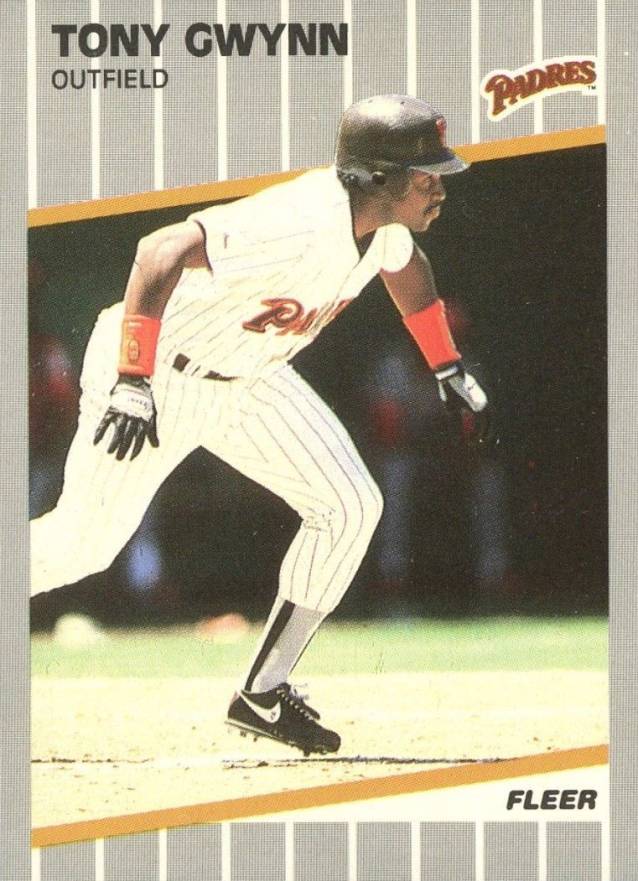 1989 Fleer Tony Gwynn #305 Baseball Card