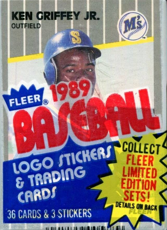 1989 Fleer Cello Pack #CP Baseball Card