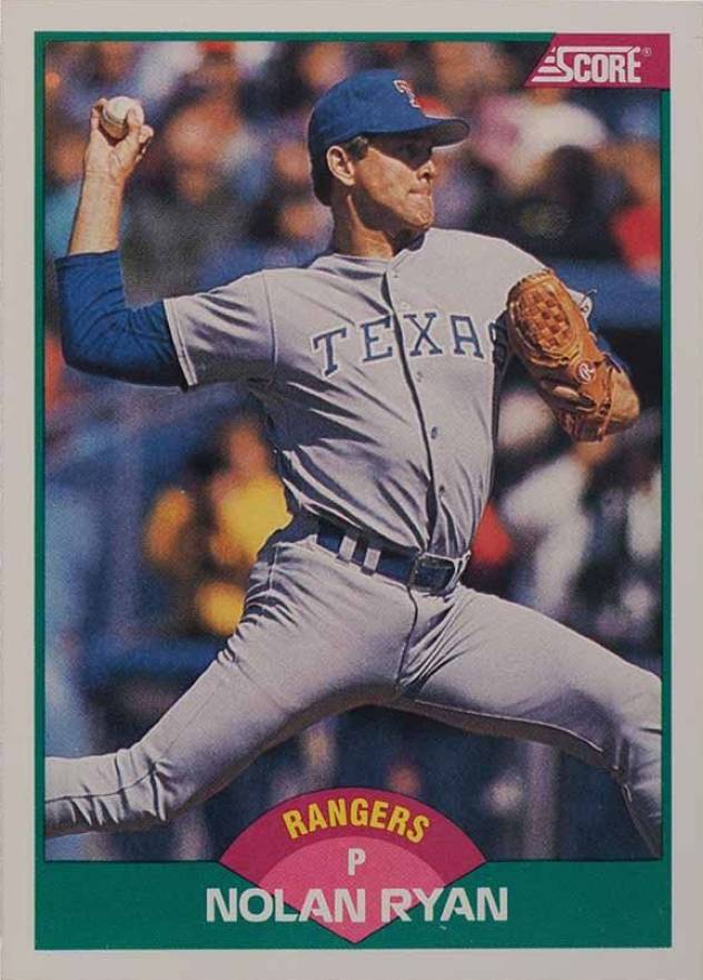 1989 Score Traded Nolan Ryan #2T Baseball Card