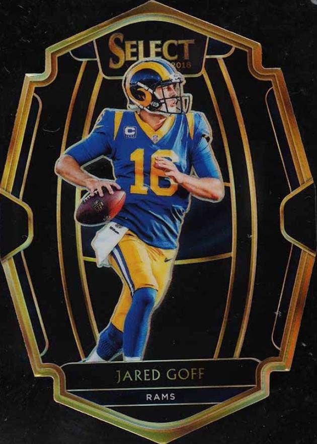 2018 Panini Select Jared Goff #132 Football Card