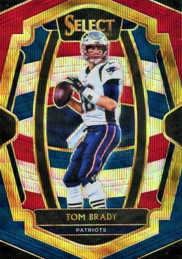 2018 Panini Select Tom Brady #166 Football Card