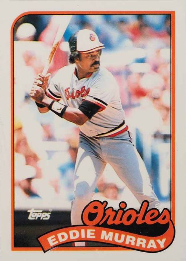 1989 Topps Tiffany Eddie Murray #625 Baseball Card