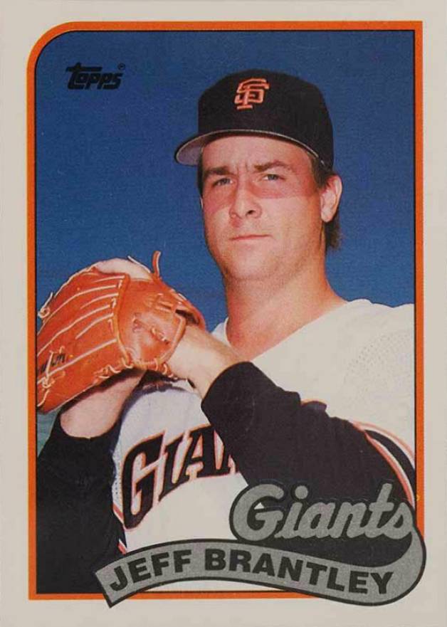 1989 Topps Traded Jeff Brantley #14T Baseball Card