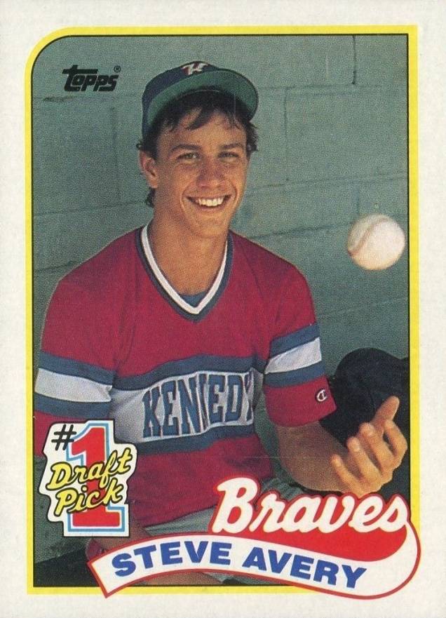 1989 Topps Steve Avery #784 Baseball Card