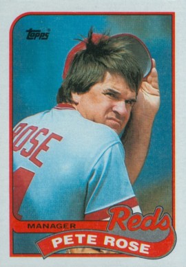1989 Topps Pete Rose #505 Baseball Card