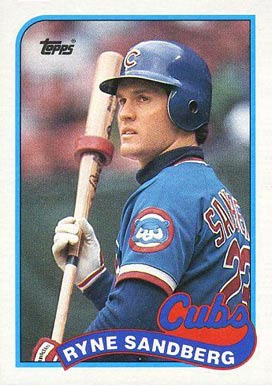 1989 Topps Ryne Sandberg #360 Baseball Card