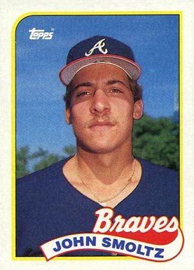1989 Topps John Smoltz #382 Baseball Card