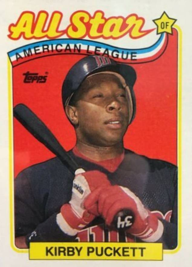1989 Topps Kirby Puckett #403 Baseball Card