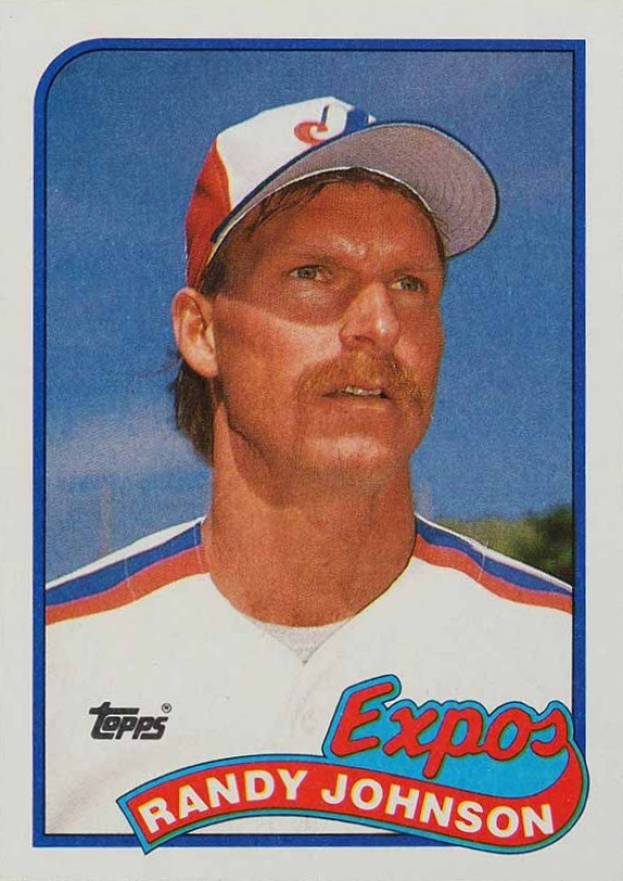 1989 Topps Randy Johnson #647 Baseball Card