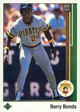 1989 Upper Deck Barry Bonds #440 Baseball Card