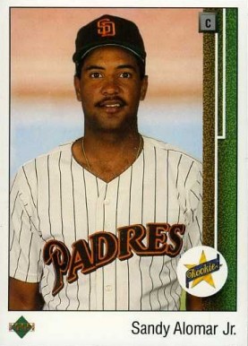 1989 Upper Deck Sandy Alomar Jr. #5 Baseball Card