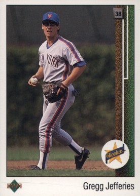 1989 Upper Deck Gregg Jefferies #9 Baseball Card