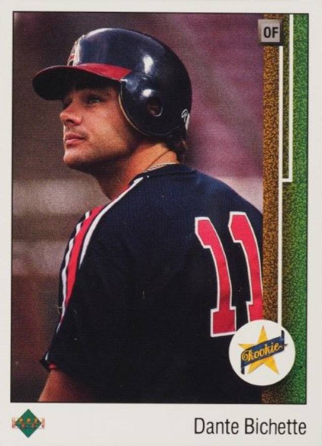 1989 Upper Deck Dante Bichette #24 Baseball Card
