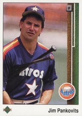 1989 Upper Deck Jim Pankovits #100 Baseball Card