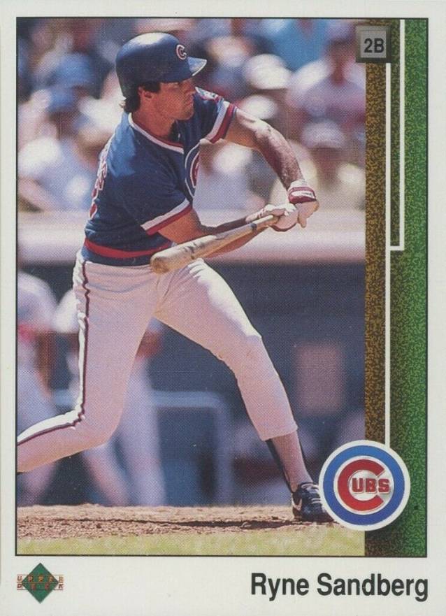 1989 Upper Deck Ryne Sandberg #120 Baseball Card