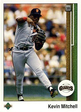 1989 Upper Deck Kevin Mitchell #163 Baseball Card