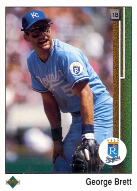 1989 Upper Deck George Brett #215 Baseball Card