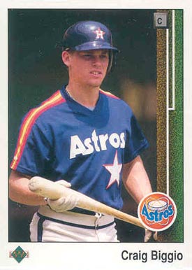 1989 Upper Deck Craig Biggio #273 Baseball Card