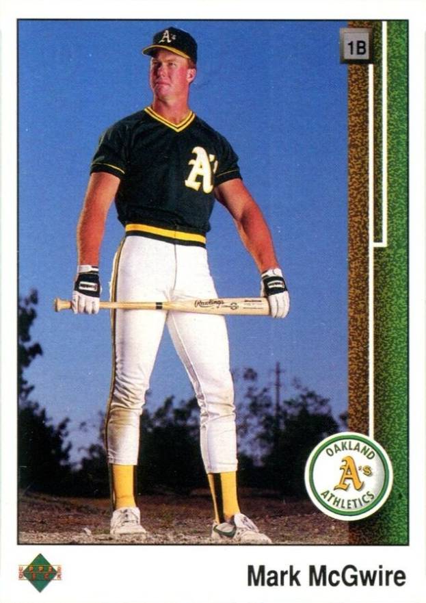 1989 Upper Deck Mark McGwire #300 Baseball Card