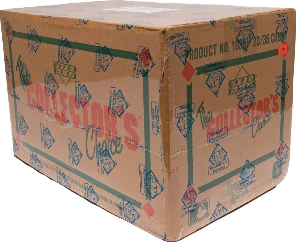 1989 Upper Deck Wax Pack Box Case #WPBC Baseball Card