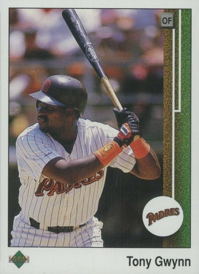 1989 Upper Deck Tony Gwynn #384 Baseball Card