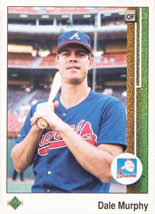 1989 Upper Deck Dale Murphy #357 Baseball Card