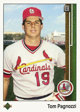 1989 Upper Deck Tom Pagnozzi #602 Baseball Card