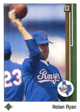 1989 Upper Deck Nolan Ryan #774 Baseball Card