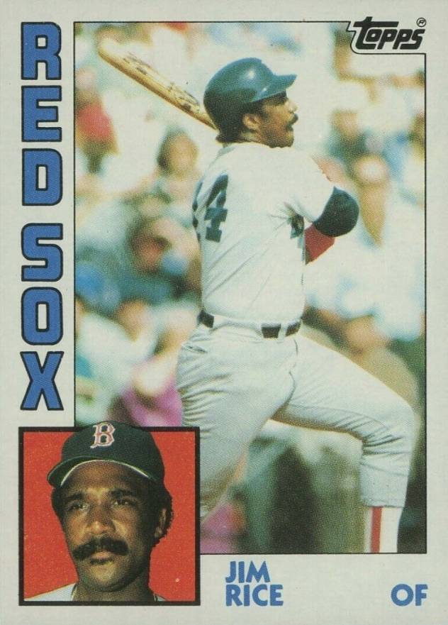 1984 Topps Jim Rice #550 Baseball Card