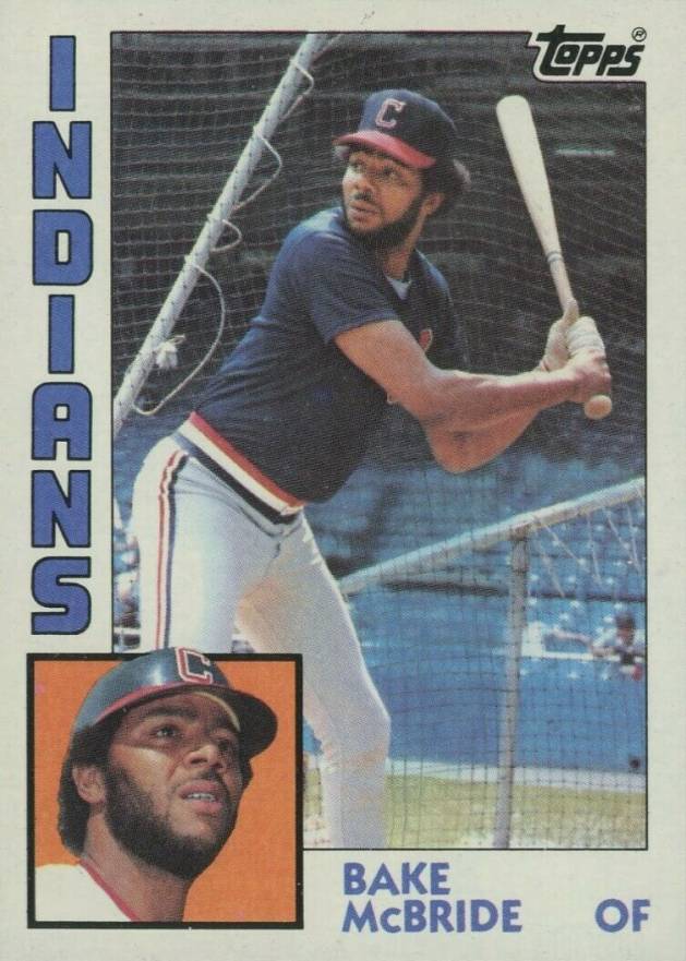 1984 Topps Bake McBride #569 Baseball Card