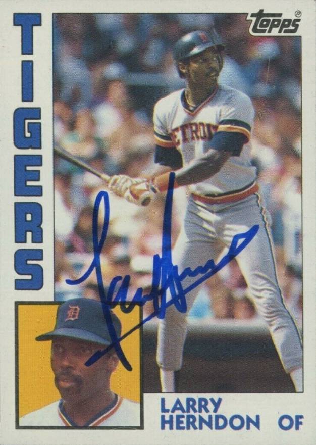 1984 Topps Larry Herndon #333 Baseball Card