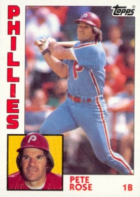 1984 Topps Pete Rose #300 Baseball Card